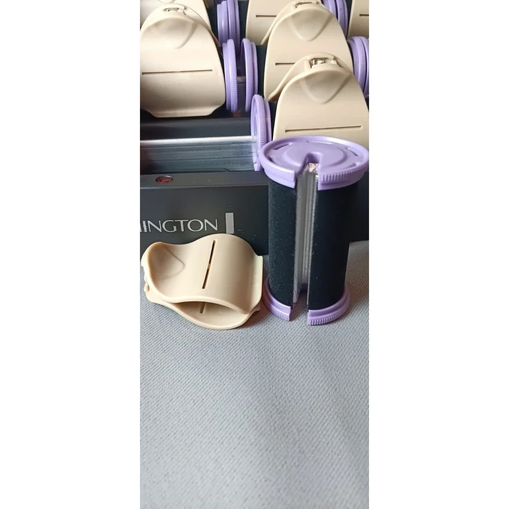 Remington ceramic silk hair rollers curlers H9096 T studio set of 20 electric